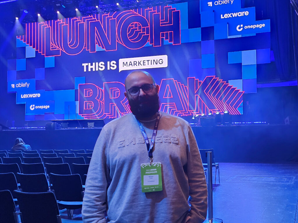 Adriano auf der „This is Marketing 2024“ in Frankfurt