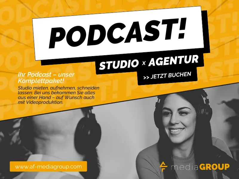 Ihr Podcast-Studio in Saarbrücken: Aufnehmen wie ein Profi